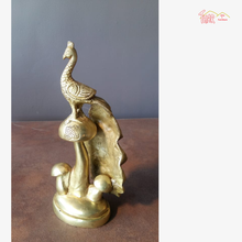 Brass Peacock Figurine