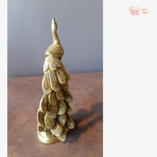 Brass Peacock Figurine