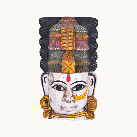 Thar Arts And Furniture - 12" Parvathi Mask