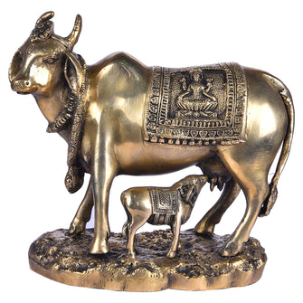 Thar Arts And Furniture - Brass Cow And Calf