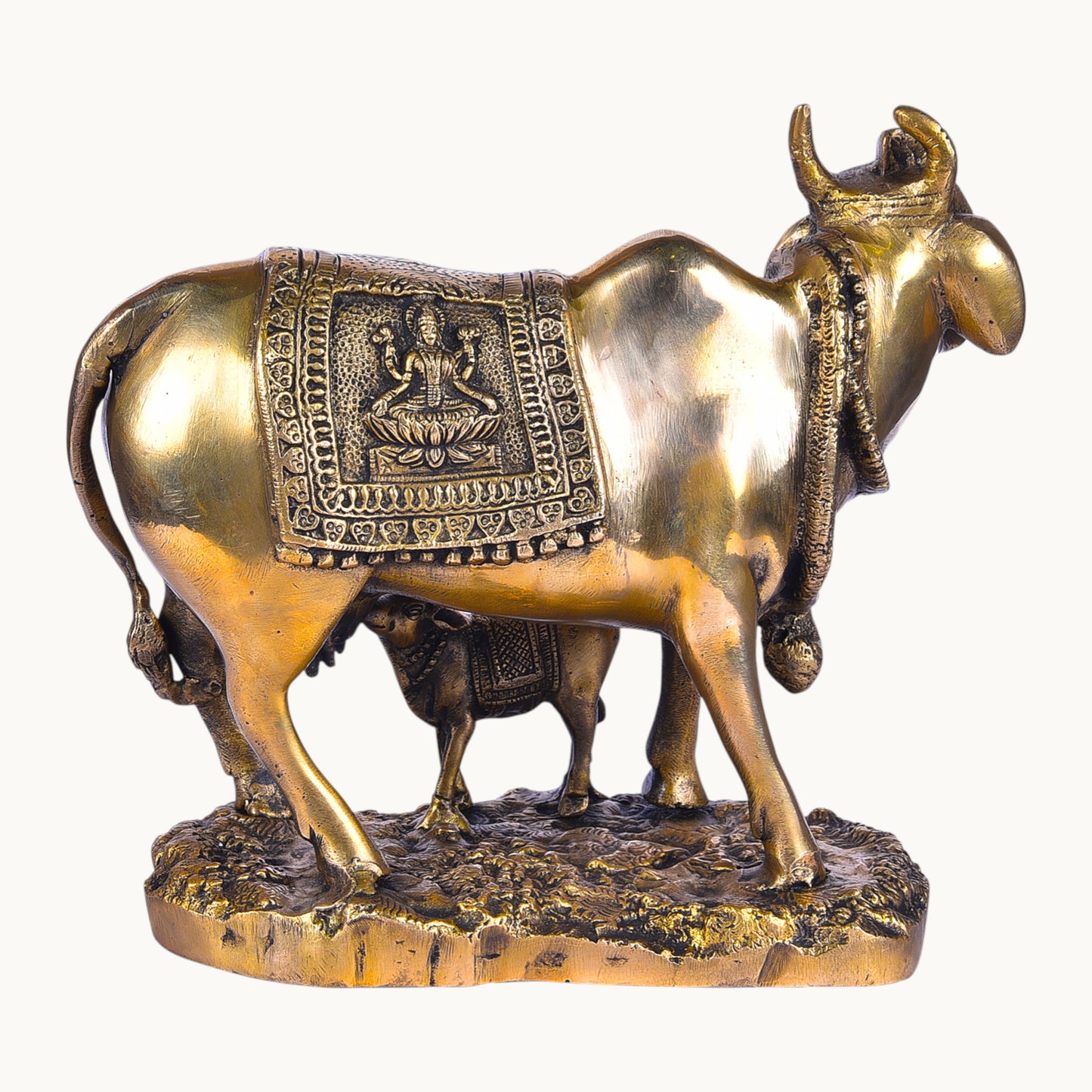 Thar Arts And Furniture - Brass Cow And Calf