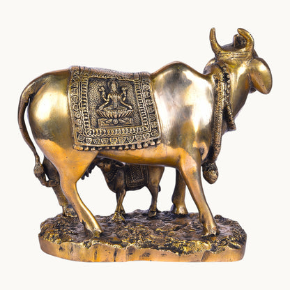 Thar Arts And Furniture - Brass Cow And Calf