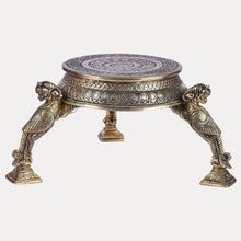 Thar Arts And Furniture - Brass Yali Chowki