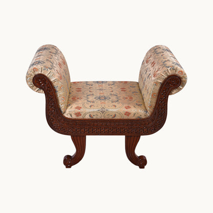 Thar Arts And Furniture - SOLID WOOD (TEAK) ROMES ROMES SINGLE SEATER SOFA