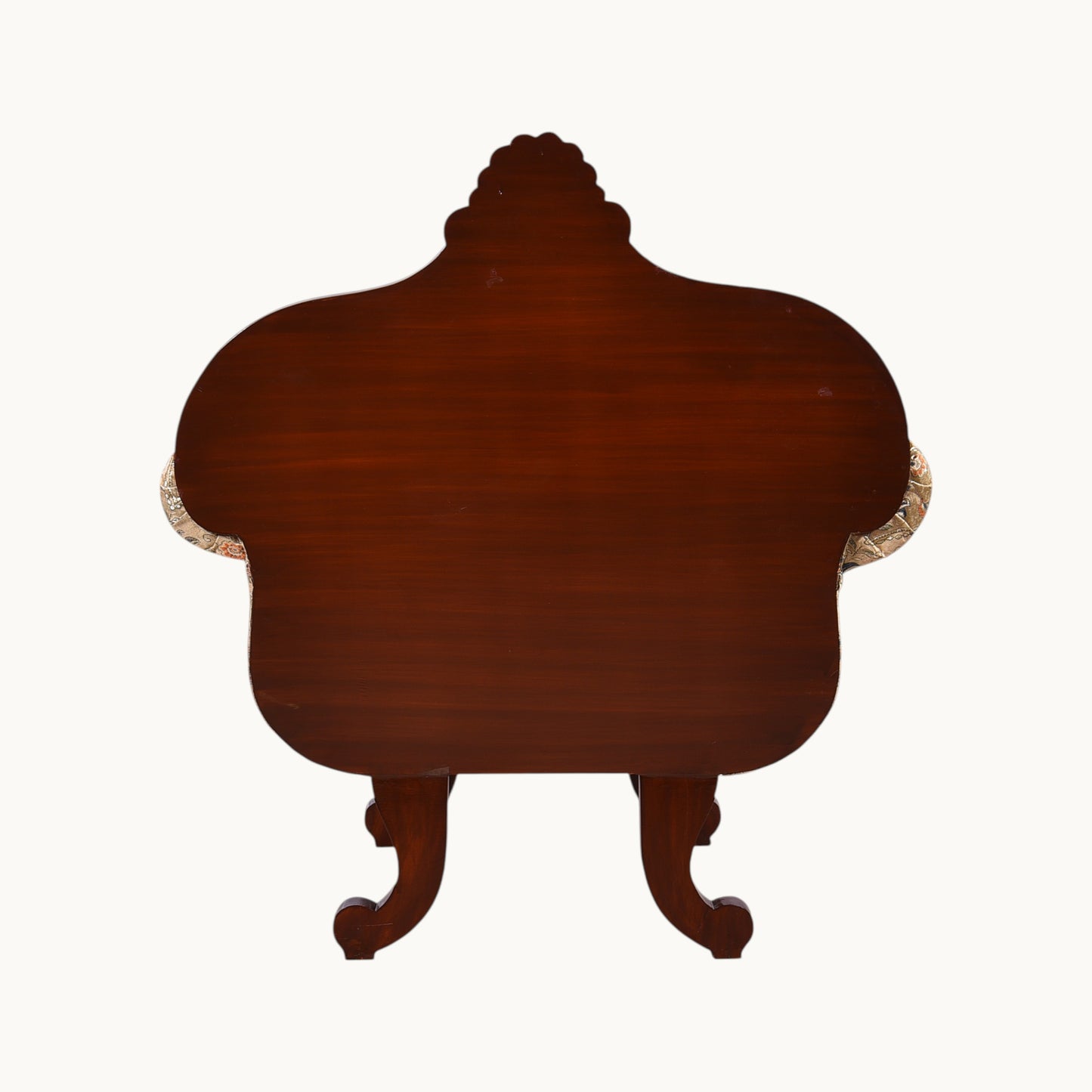 Thar Arts And Furniture - Teak Wood Single Seater with Carving