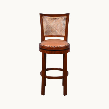 Thar Arts And Furniture - Cane Patio Bar Chair