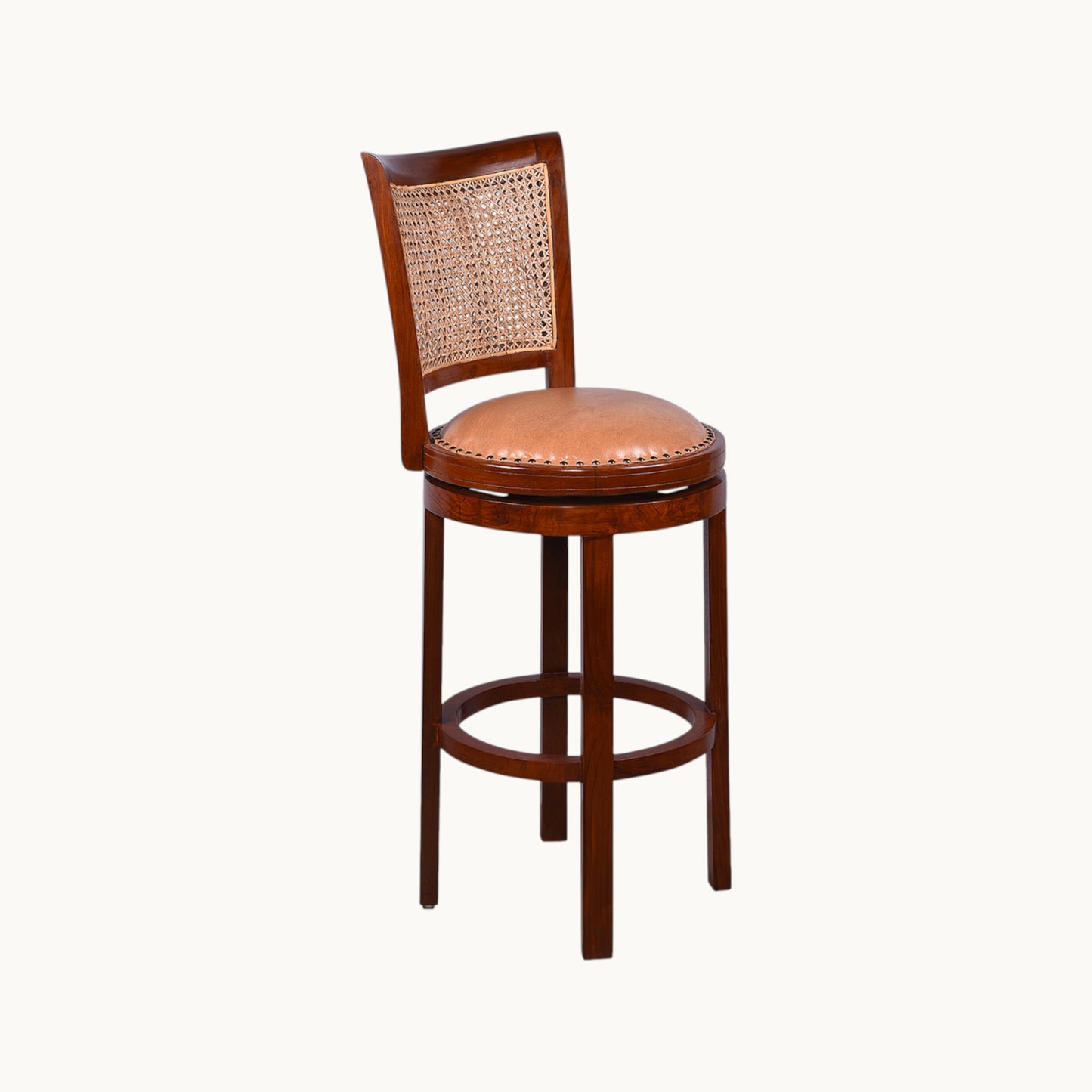 Thar Arts And Furniture - Cane Patio Bar Chair