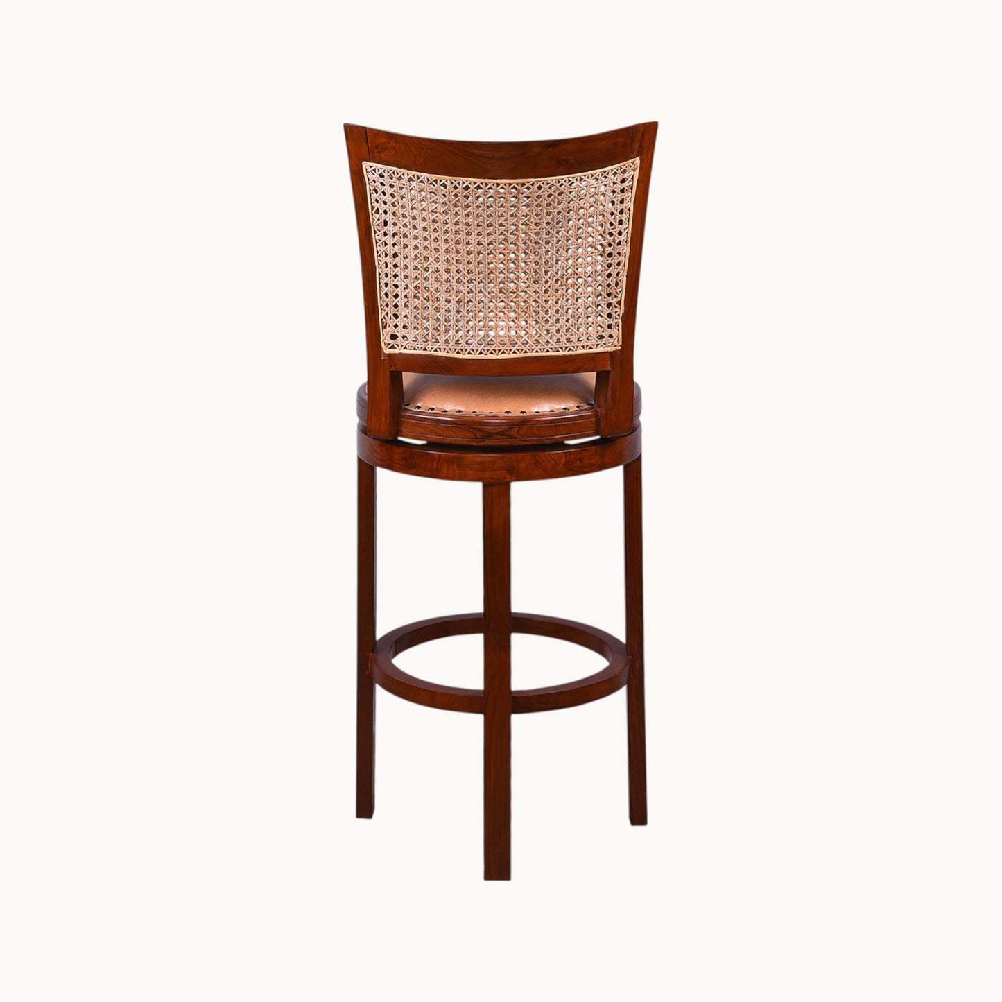 Thar Arts And Furniture - Cane Patio Bar Chair