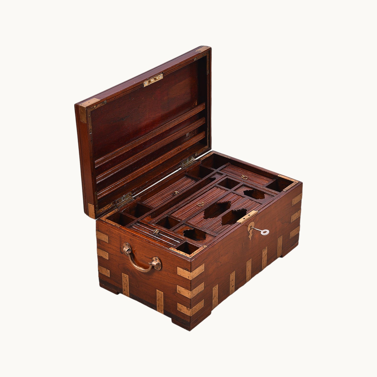 Thar Arts And Furniture - Handmade Teak Wood Jewellery Box