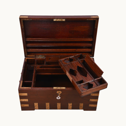 Thar Arts And Furniture - Handmade Teak Wood Jewellery Box