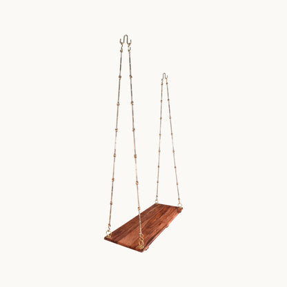 Thar Arts & Furniture – Sheesham Wood Swing Plank with Honey finish