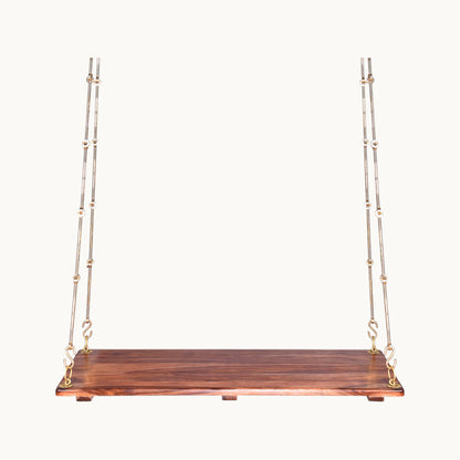 Thar Arts & Furniture – Sheesham Wood Swing Plank with Honey finish