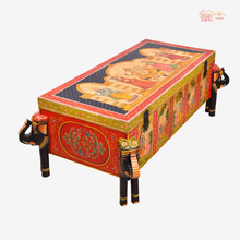 Wooden Painted Coffee Trunk Mango Wood