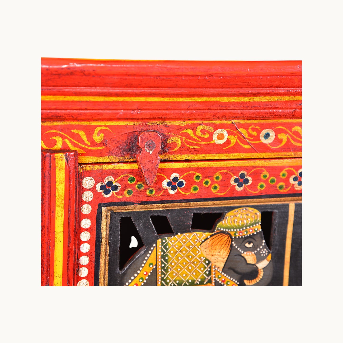 Thar Arts And Furniture - Hand Painted Cabinet