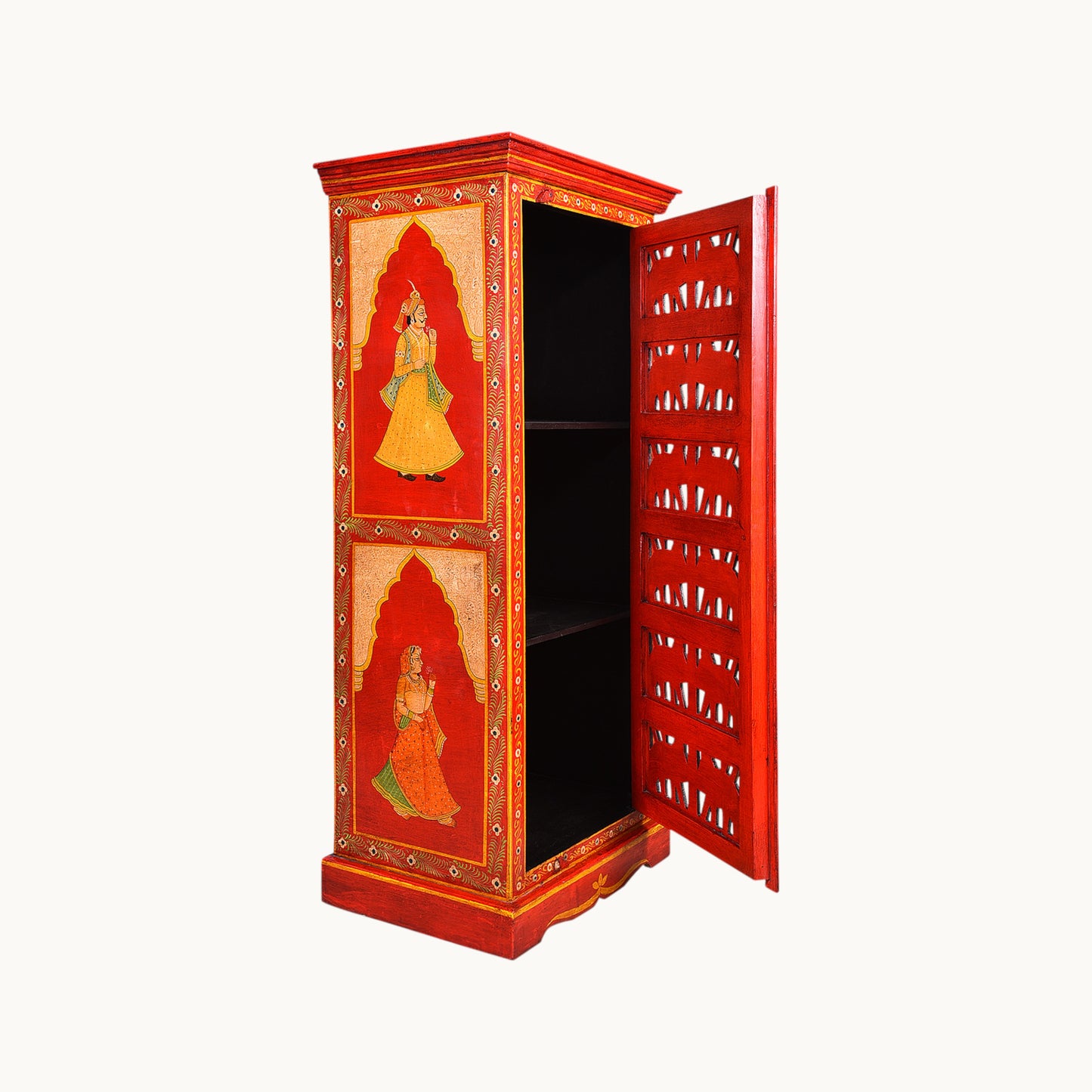 Thar Arts And Furniture - Hand Painted Cabinet