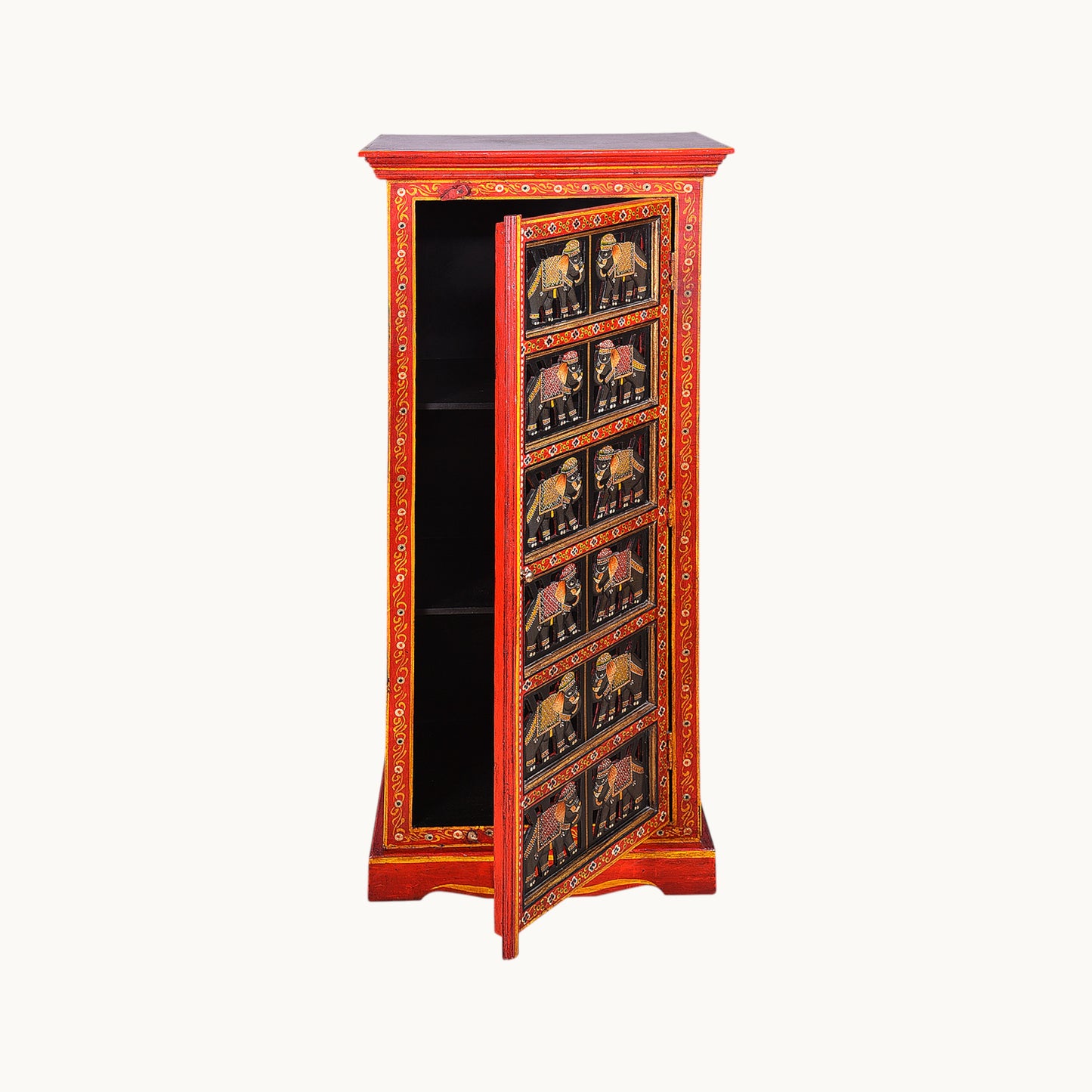 Thar Arts And Furniture - Hand Painted Cabinet