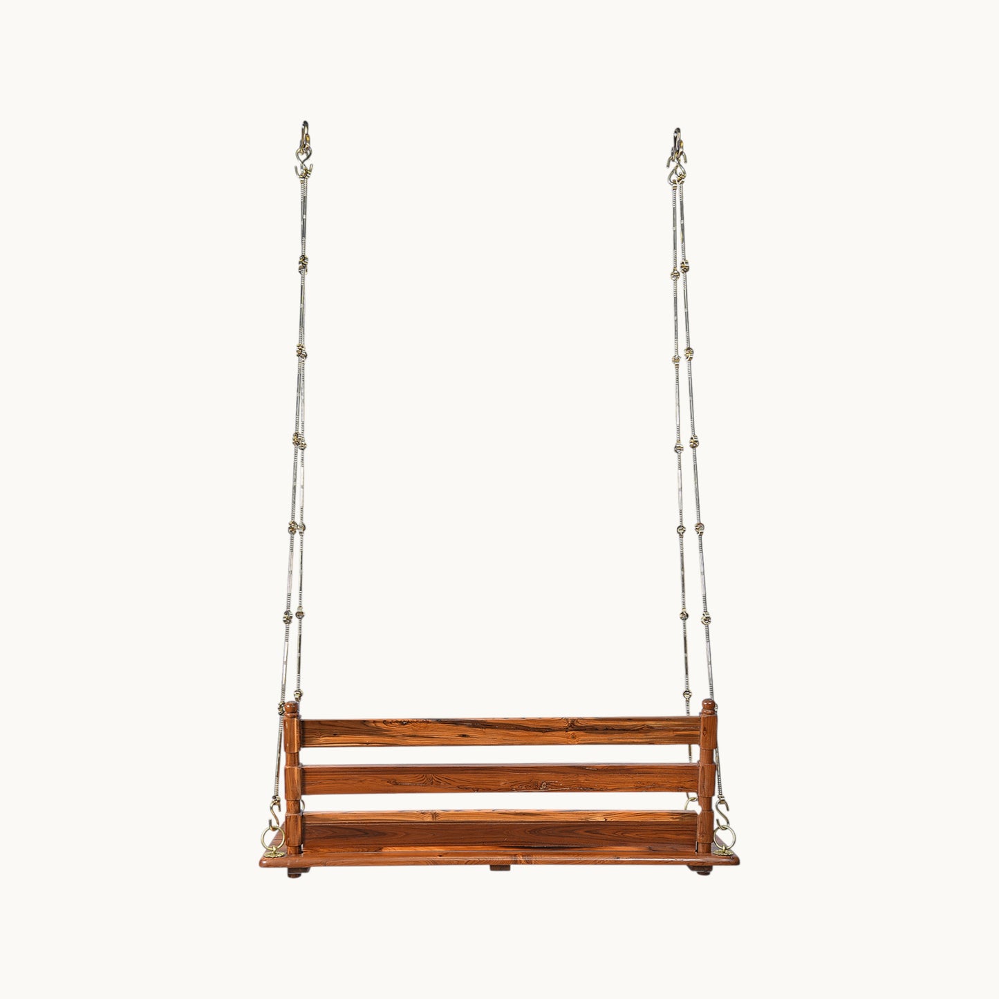 Thar Arts & Furniture – Teak Wood Swing with Back Rest