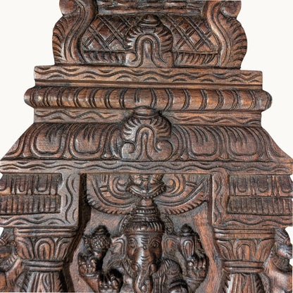 Ganesha temple panel