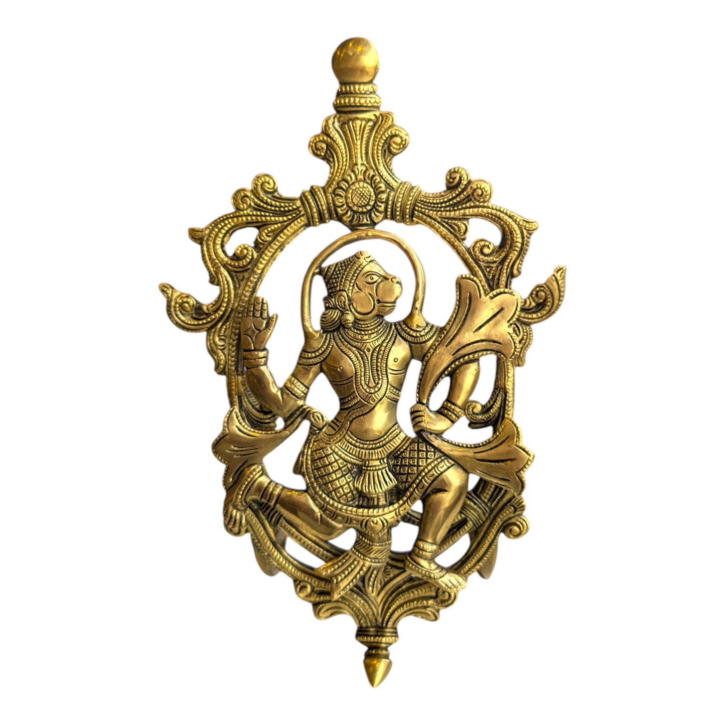 Brass Hanuman Statue – Spiritual Idol for Pooja & Home Decor