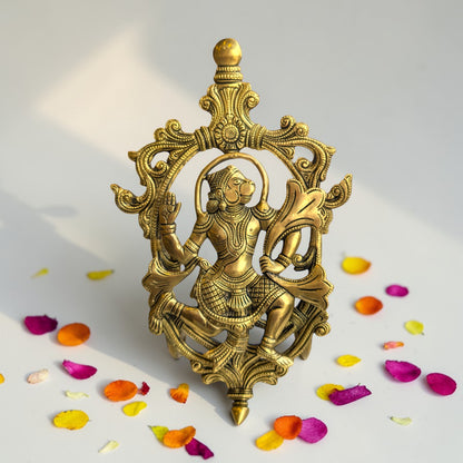 Brass Hanuman Statue – Spiritual Idol for Pooja & Home Decor