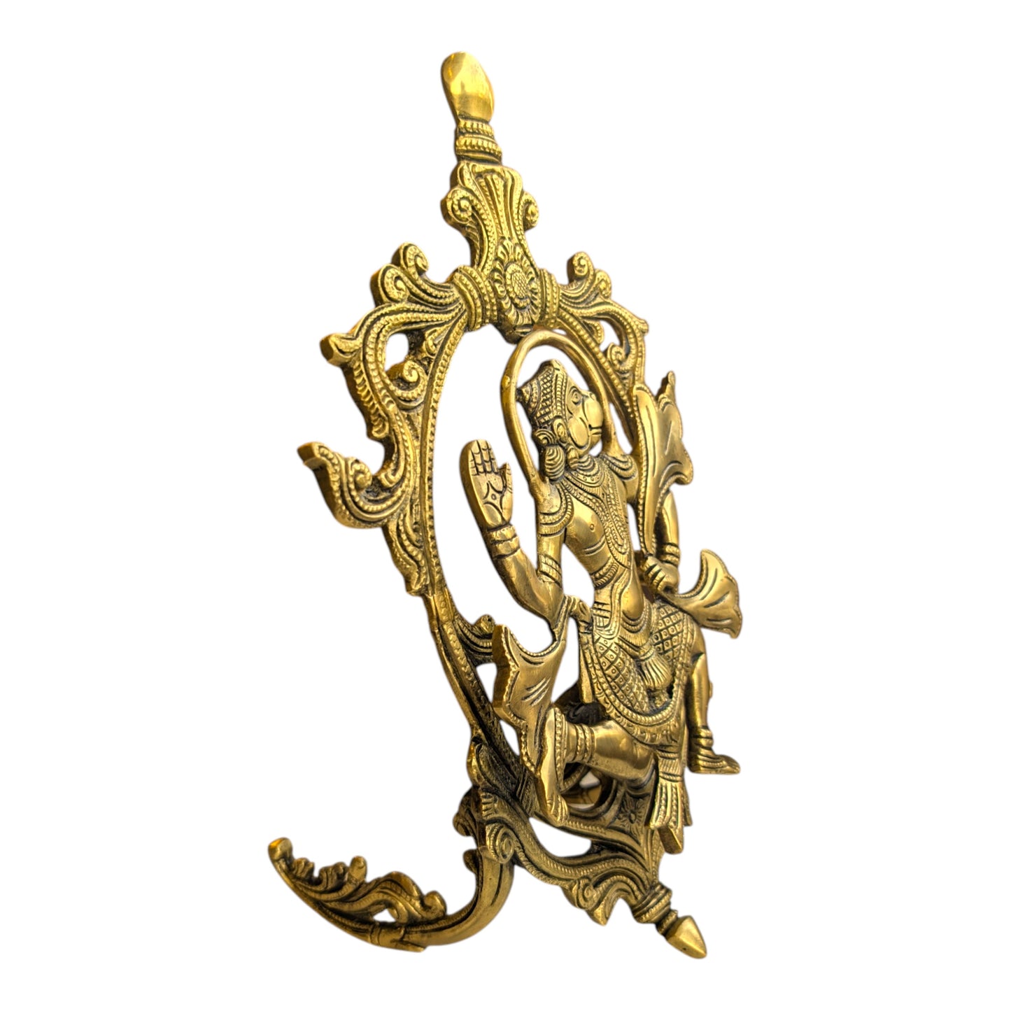 Brass Hanuman Statue – Spiritual Idol for Pooja & Home Decor