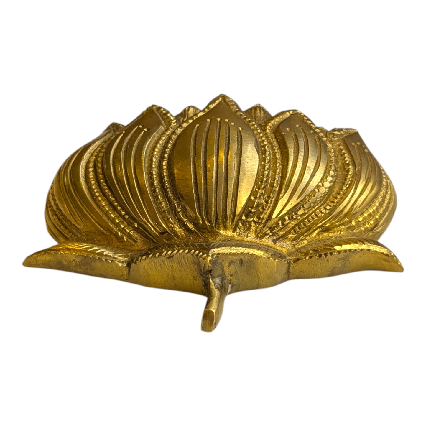 Brass Lotus Wall Decor – Decorative Brass Wall Hanging for Home & Pooja