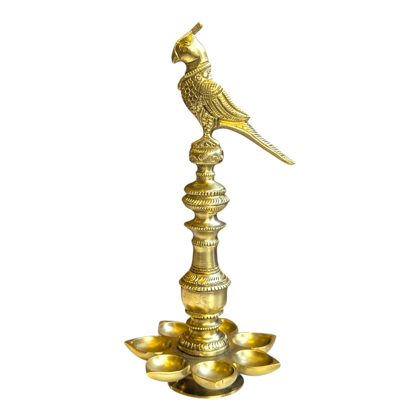 Brass Multi-Wick Deepam Collection – Traditional Oil Lamps for Pooja | Thar Arts & Furniture