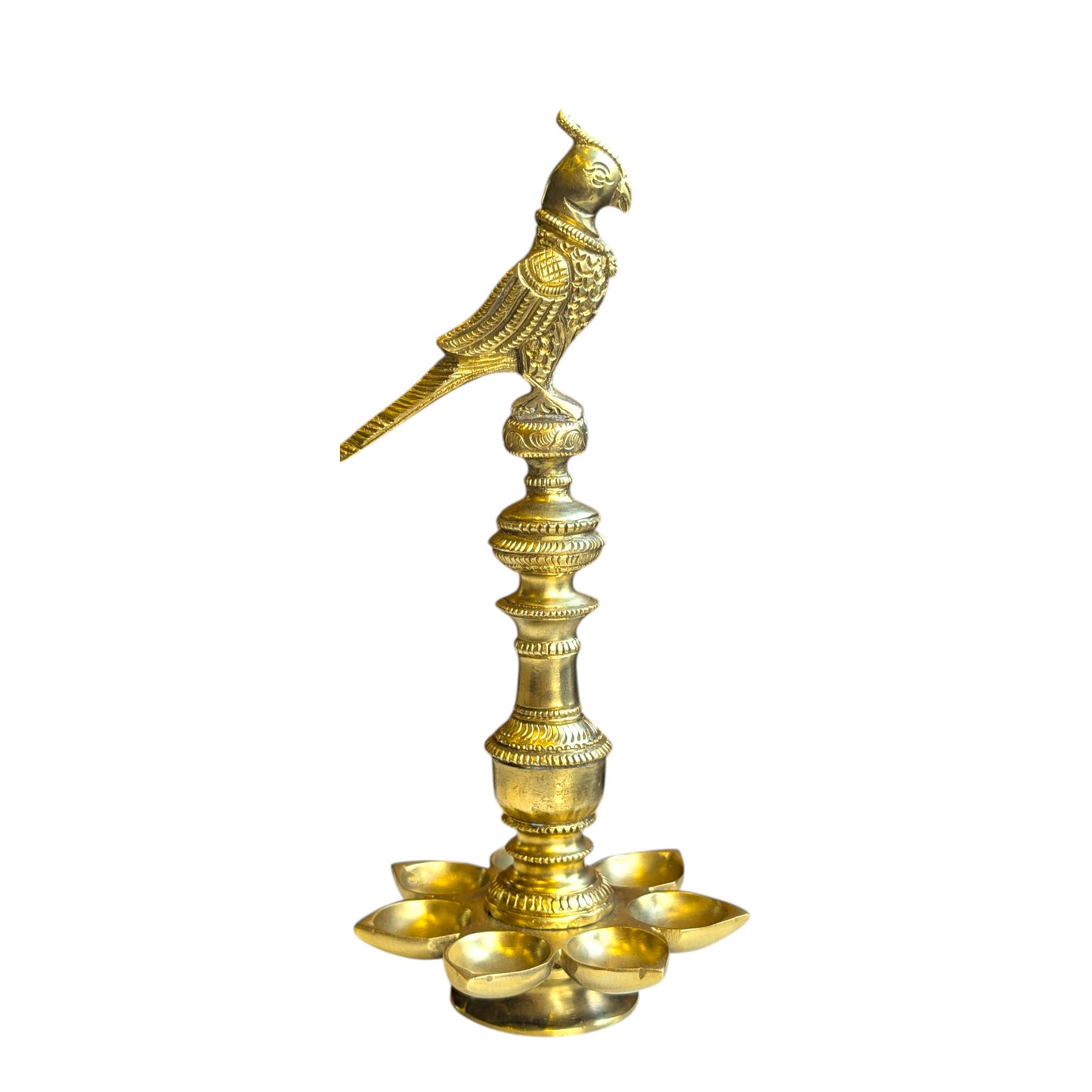 Brass Multi-Wick Deepam Collection – Traditional Oil Lamps for Pooja | Thar Arts & Furniture