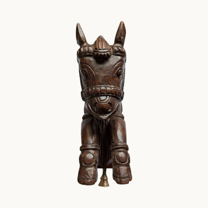 12 Inch Wooden Horse Wall Bracket – Handcarved Decorative Bracket | Thar Arts & Furniture