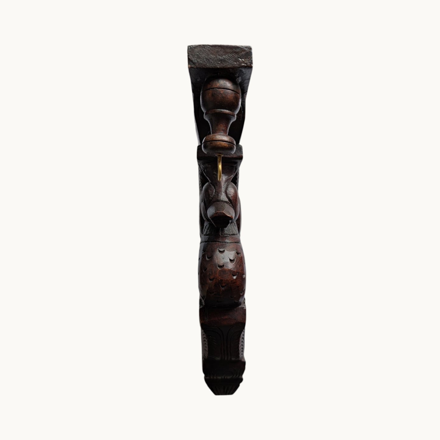 12 Inch Wooden Swan Wall Bracket – Hand-Carved Decorative Wall Support