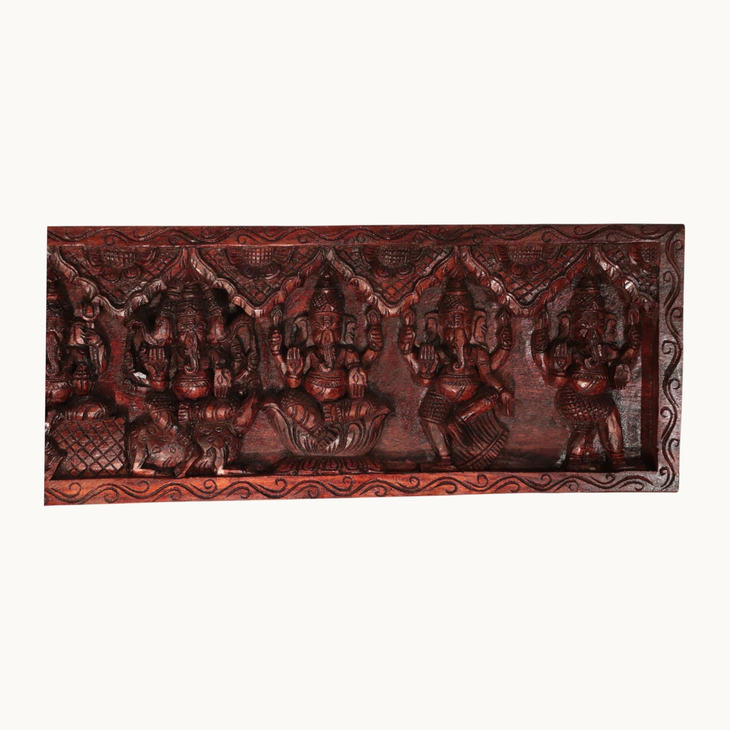 Thar Arts And Furniture - Wooden Ganesha Panel