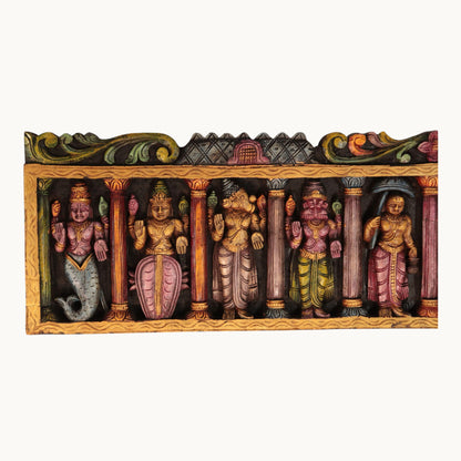Thar Arts And Furniture - Dasavatharam  Panel