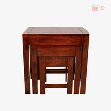 Wooden Stool Set of 3 pcs