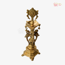Brass Chakra Lamp