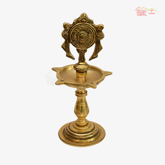 Brass Chakra Lamp