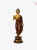 Brass Standing Buddha