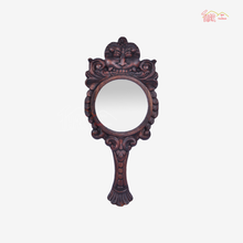 Rosewood Hand Mirror with Yalli