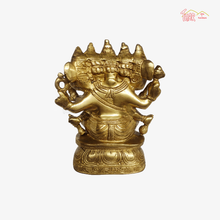Brass 5 Face Ganesha