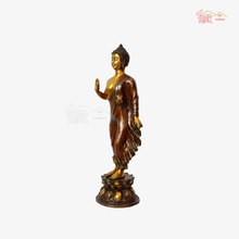 Brass Standing Buddha