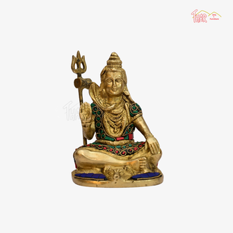 Brass Shiva Idol