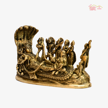 Brass Vishnu Sleeping