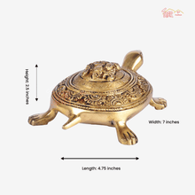 Brass Tortoise Ganesha
