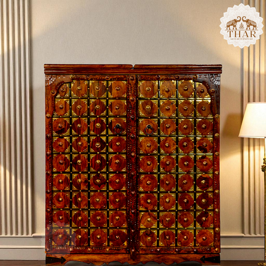 Thar Arts And Furniture - Sheesham Wood  Bar Cabinet