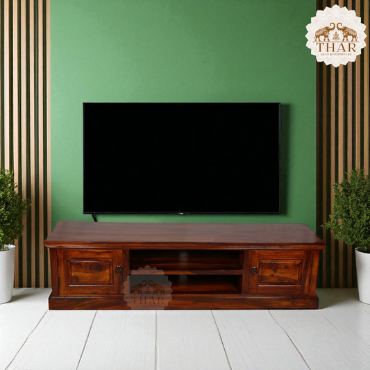 Thar Arts And Furniture - Sheesham Wood TV Unit
