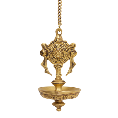 Thar Arts And Furniture - Shanka-Chakara Hanging Lamp