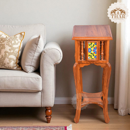 Thar Arts And Furniture - Teak wood Side Table
