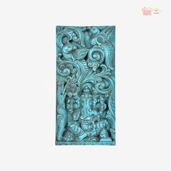 Wooden Ganesh Wall Hanging