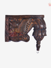 Wooden Wall Bracket - Rosewood Finishing