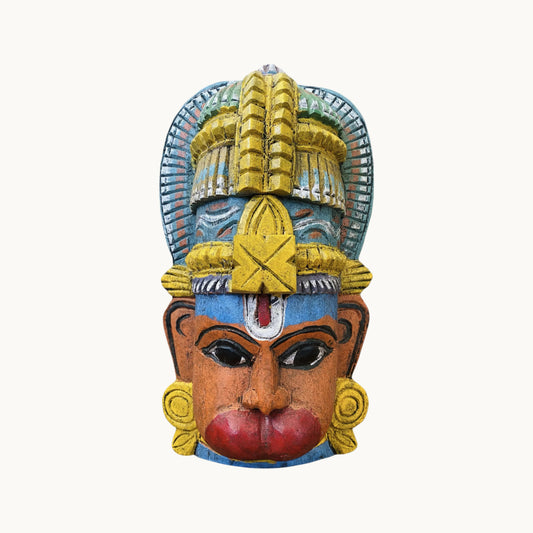 Thar Arts And Furniture - 12" Hanuman Mask