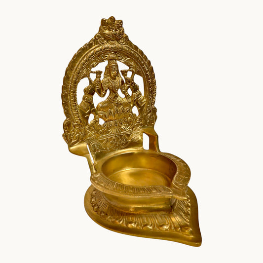 Thar Arts And Furniture - Brass Gajalakshmi Deepak Big